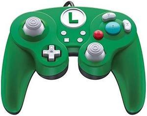 nintendo switch super mario bros luigi gamecube style wired fight pad pro controller by pdp 500100nad4