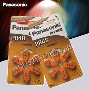 30PCS  PR48 Hearing Aid Batteries 7.9MM*5.4MM 13 A13 Deaf-aid Acousticon Cochlear Button Cell Batteries