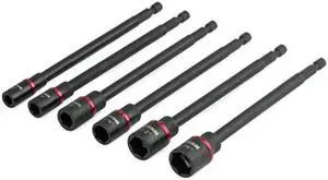 titan tools 15240 sae 6" impact nut driver set  6 piece