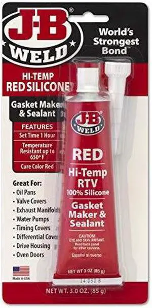 Sealant Silicone Red Rtv 3oz