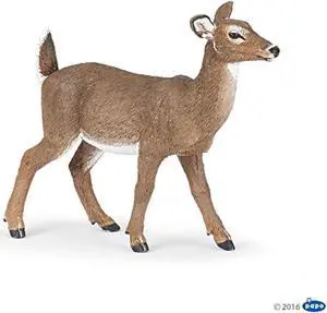 papo whitetailed doe figure, multicolor