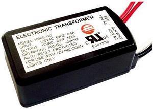 60w electronic low voltage halogen transformer hd60120