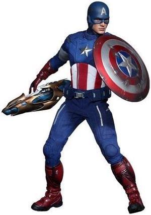 The Avengers Captain America 1:6 Figure By Hot Toys