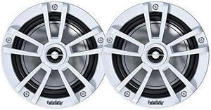 Infinity INF622MLW 6.5" Round 225 Watt RGB LED Illuminated Marine Speakers - White (Pair)