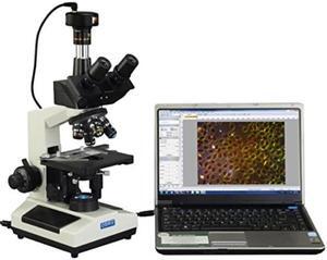 omax 40x2500x brighter darkfield led trinocular compound microscope with 9mp digital camera