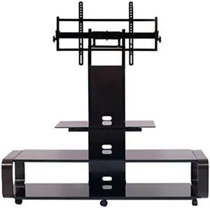 transdeco td685es tv stand for 3585" tv, espresso/black