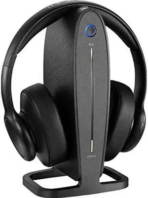 insignia  nshawhp2 rf wireless overtheear headphones  black
