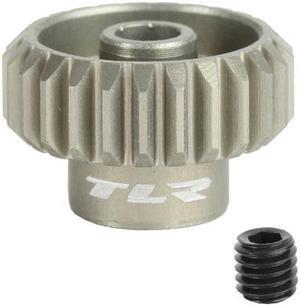 team losi racing 48p aluminum pinion gear, 25t, tlr332025