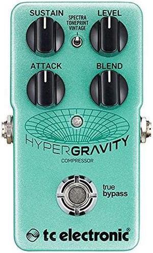 TC ELECTRONIC HYPERGRAVITY COMPRESSOR EQ EFFECTS PEDAL
