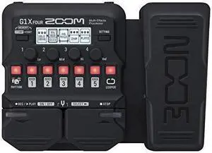 zoom electric guitar multi effect g1x four
