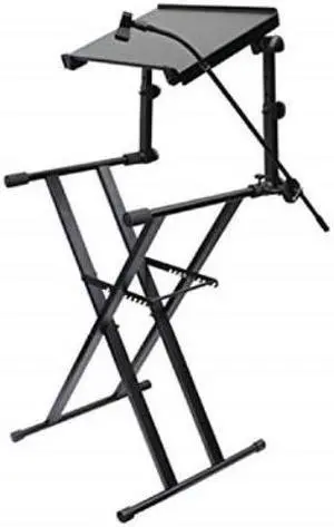 odyssey ltbxs2mtcp 2tier dj xstand combo pack