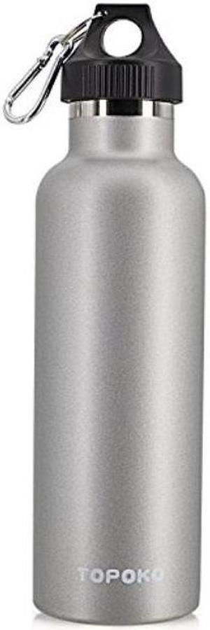 TOPOKO 25 oz Stainless Steel Vacuum Insulated Water Bottle, Leak Proof