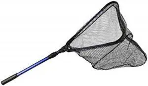 attwood 127732 medium foldnstow folding knotfree fishing net