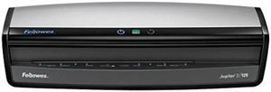 fellowes laminator jupiter 2 125, rapid 1 minute warmup laminating machine, with laminating pouches kit 5734101