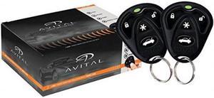 avital 4105l avistart remote start with two 4button controls