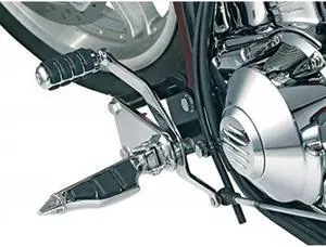 kuryakyn 8852 motorcycle foot control: round shift peg cover for honda motorcycles, chrome, pack of 1