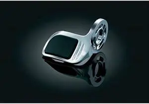 kuryakyn 6310 premium contoured iso throttle boss motorcycle handlebar grip accessory: honda gold wing gl1800 motorcycles with heated grips, chrome, pack of 1