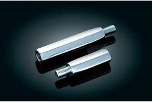 kuryakyn 1067 motorcycle foot control: shift linkage extension kit for harleydavidson motorcycles with 5/16"24 righthand threaded ends, chrome