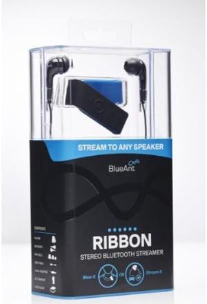 BlueAnt RB-BKBL-US Ribbon Stereo Bluetooth Streamer Headset