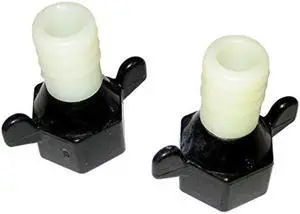 SHURFLO 5/8" BARB X 1/2" NPT-F HEX/WINGNUT STRAIGHT FITTING 94-181-02