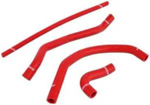 mishimoto mmpshyfz35087ktrd red banshee silicone radiator hoses