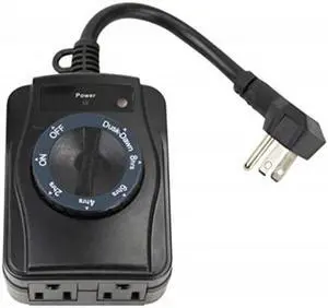 prime wire & cable tnocd002 2outlet turn dial pigtail