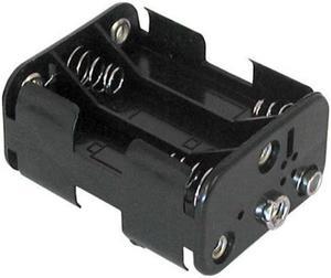 philmore battery holder for 6 aa with standard snap connector : bh363 1