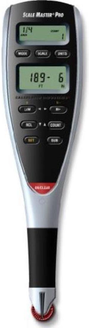 calculated industries 6025 scale master pro digital plan measure takeoff tool | 72 builtin us imperial, metric scales | 6 custom scales for outofscale plans | dedicated keys for linear measuring