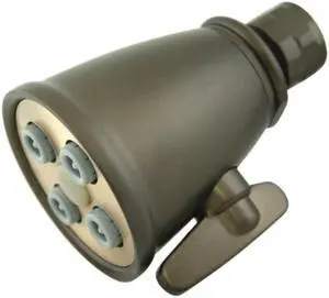 kingston brass k137a5 designer trimscape showerscape jet spray shower head, oil rubbed bronze