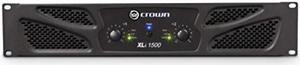 crown xli1500 twochannel, 450w at 4 power amplifier