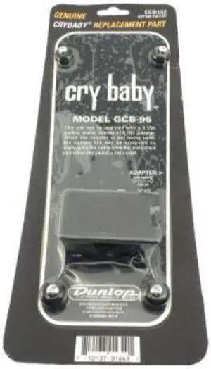 dunlop ecb152 cry baby bottom plate with battery door