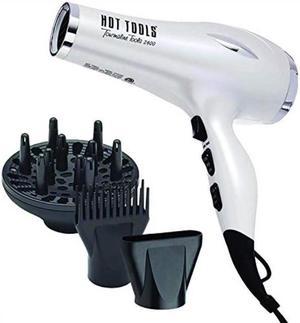 hot tools professional 1875w lightweight and quiet turbo ionic dryer
