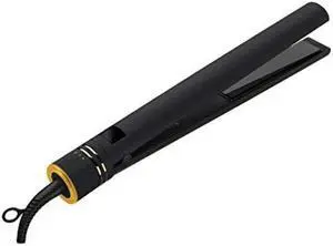 hot tools professional black gold microshine flat iron, 1 1/4 inches