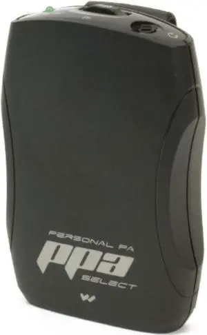 williams sound ppa r37 hd ppa select fm receiver, includes: 1 ppa r37n receiver, 1 bat 0012 aa alkaline batteries, 1 clp 015 belt clip and 1 hed 021 headphones