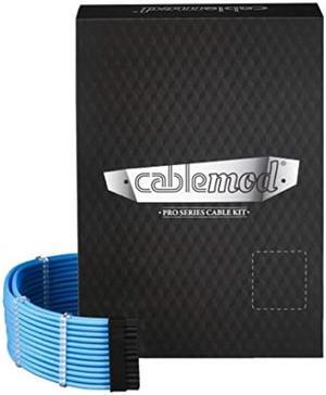 cablemod rtseries pro modmesh cable kit for asus and seasonic  light blue cmprtsfkitnklbr