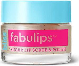 bliss fabulips sugar lip scrub |poutpolishing scrub | spaquality formula | 0.5 oz