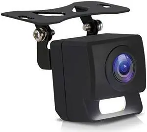 rear view backup camera system  waterproof mini parking reverse license car vehicle rearview back up w/ 656x492p 420 tvl resolution, night vision, tiltadjustable angle, universal mount  pyle plcm11