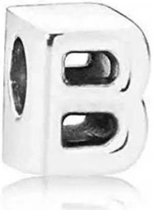 pandora letter b charm