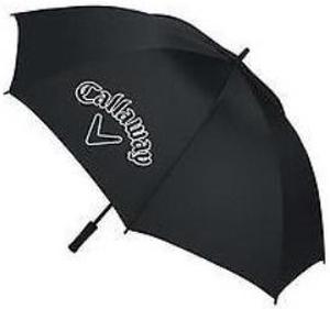 callaway cg logo 60 sgl man open umbrella, black, 60"