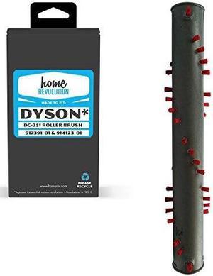 home revolution replacement roller brush, fits dyson dc25 animal total clean upright, blueprint upright, multi floor bagless vacuums and part 91739101 and 91412301
