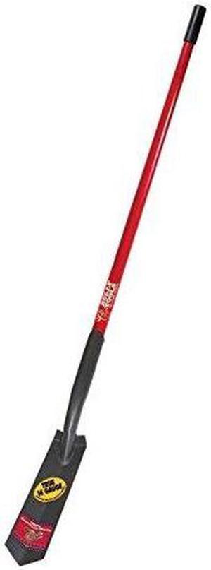 bully tools 92719 14gauge 3inch trench shovel with fiberglass long handle
