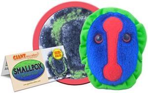 giantmicrobes smallpox variola virus plush toy