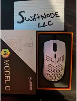 Glorious Model O (Matte White) RGB Gaming Mouse