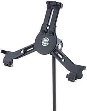 k&m universal ipad/tablet holder music stand 19790.516.55