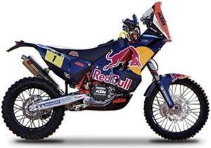 ktm 450 rally dakar #1 "red bull" motorcycle 1/18 by bburago 51071