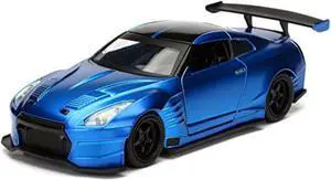 Brian's 2009 Nissan GTR R35 Blue Ben Sopra "Fast & Furious" Movie 1/32 Diecast Model Car  by Jada