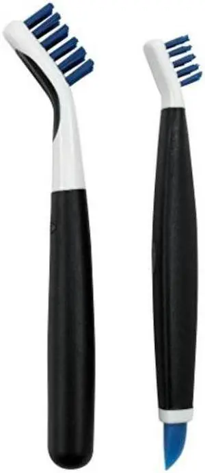 oxo, blue good grips deep clean brush set, 2.3