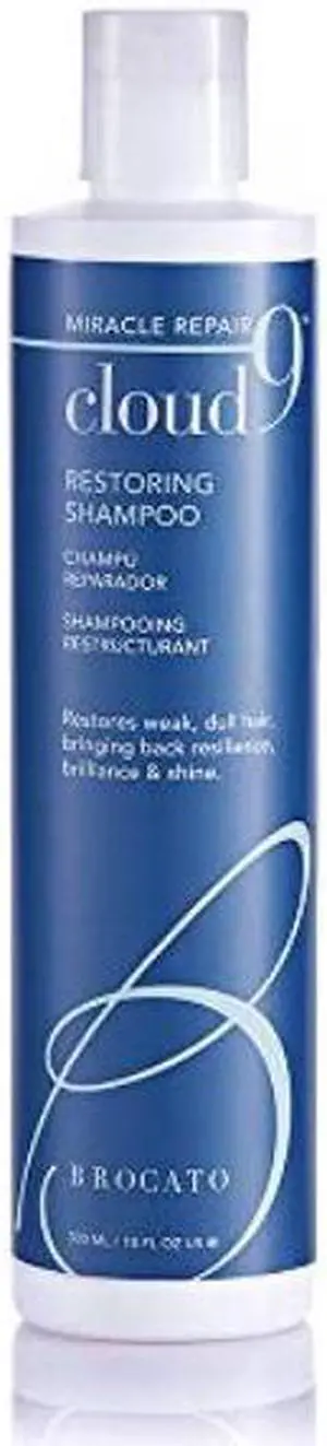 brocato cloud 9 restoring shampoo by beautopia hair: miracle repair moisturizing & revitalizing shampoo  10 oz