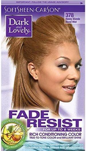 dark & lovely color #378 honey blonde 2 pack