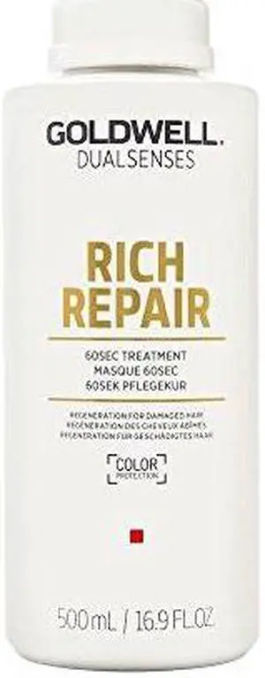 goldwell dualsenses rich repair 60 sec treatment 16.9 oz